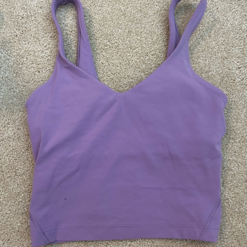 Lululemon Athletica Purple Align Tank. No pads. Great condition